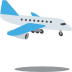 emojitwo-airplane-arrival