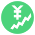 emojitwo-chart-increasing-with-yen