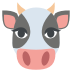 emojitwo-cow-face