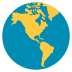 emojitwo-globe-showing-americas