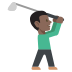 emojitwo-person-golfing-dark-skin-tone
