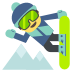 emojitwo-snowboarder