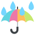emojitwo-umbrella-with-rain-drops