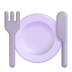 fluentui-fork-and-knife-with-plate