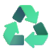 fluentui-recycling-symbol