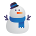fluentui-snowman-without-snow
