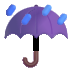 fluentui-umbrella-with-rain-drops