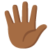 noto-hand-with-fingers-splayed-medium-dark-skin-tone