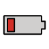 openmoji-low-battery