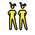 openmoji-people-with-bunny-ears