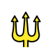 openmoji-trident-emblem