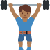 twemoji-man-lifting-weights-medium-dark-skin-tone