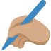 twemoji-writing-hand-medium-skin-tone